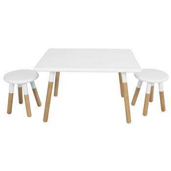 Kids' Dipped Table and Stool Set - ACEssentials