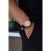 Peugeot Men's 42mm Sport Bezel Watch with Orange Dial and Canvas Strap - 4 of 4