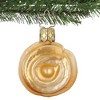 Inge Glas 2.0 Inch Sprity Biscuit Christmas Ornament Golden Brown Tree Ornaments - 3 of 3