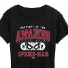 Women's - Marvel - Property Of Spider Man Short Sleeve Graphic T-Shirt - 2 of 4