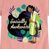 Girls' - Disney - Socially Awkward Bruno Fitted Short Sleeve Graphic T-Shirt - 2 of 4