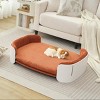 Dog Sofa Bed for Small Dogs and Cats,Elevated Pet Couch with Washable Cover, Indoor Small Dog Sofa for Living Room - LAOTIES - 3 of 4