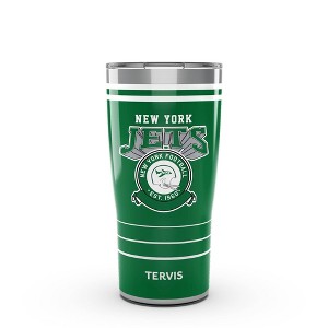 NFL New York Jets 20oz Vintage Stainless Steel Tumbler - 1 of 3
