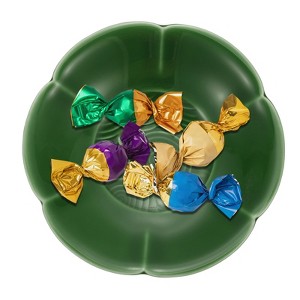 Unique Bargains Ceramic Decorative Water Pattern Mini Candy Serving Platter 4.25" - 1 of 4