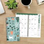Willow Creek Press 2023-24 Academic Planner 3.5"x6.5" Softcover Spiral Houseplants