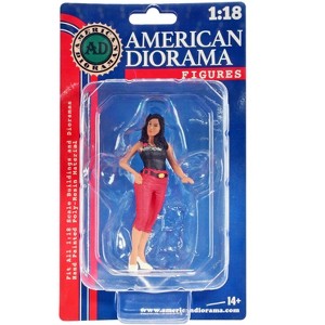"Pin-Up Girls" Carroll Figure for 1/18 Scale Models by American Diorama - 1 of 3