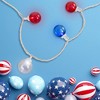 Northlight Patriotic LED G40 Christmas Lights - Red, White and Blue - 11' White Wire - 25ct - 3 of 4
