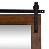 Kate and Laurel Cates Wood Rectangle Mirror, 38x27, Walnut Brown - 2 of 4