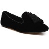 Tromso Iconic Tassel Detail Velvet Women Loafers - 2 of 4