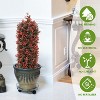 Rbied Green Composite Artificial Tree, Artificial Foliage/Topiary for Indoor and Outdoor ( 2-Piece ) - 3 of 4