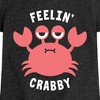 Girls' - Instant Message - Feelin Crabby Fitted Short Sleeve Graphic T-Shirt - 2 of 4