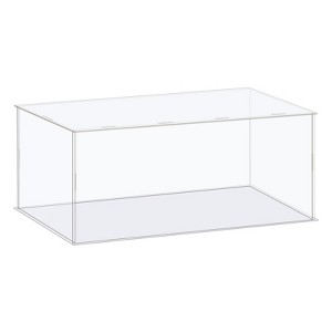 Unique Bargains Acrylic Dustproof Protection Showcase for Collectibles Display - 1 of 3