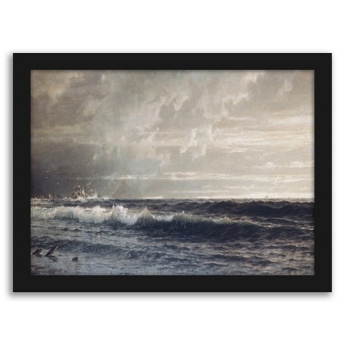 Oliver Gal Fashion and Glam Wall Art Framed Canvas Prints 'Surfer