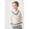 Hope & Henry Boys'  Tennis Sweater, Kids - 2 of 4