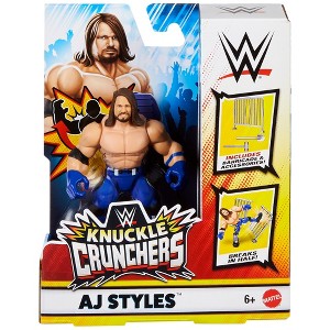 WWE Knuckle Crunchers 3 AJ Styles Action Figure : Target