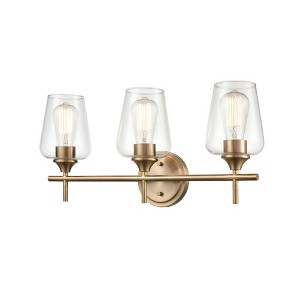 Millennium Lighting Ashford 3 - Light Vanity in  Modern Gold - 1 of 4