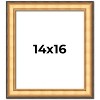 PosterPalooza | Traditional Gold Picture Frame - UV Acrylic, Foam Board Backing, Hanging Hardware - 2 of 4
