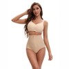 INSPIRE CHIC Women's Hook Zipper Front Closure Slimming Waist Butt Lifter Control Panties Briefs - 4 of 4