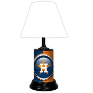 MLB 18-inch Desk/Table Lamp with Shade, with Team Logo, Houston Astros - 1 of 1