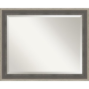 Amanti Art Cottage Beveled Wood Framed Bathroom Vanity Wall Mirror - 1 of 4