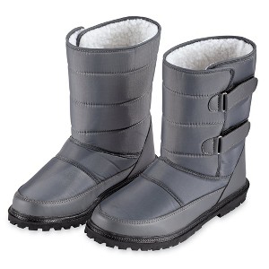 Collections Etc Mens Ice Gripper Boots - 1 of 4