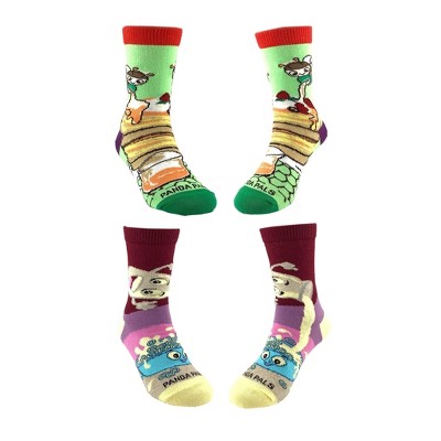 Breakfast Food Socks (set Of Two) - From The Sock Panda (ages 3-7) : Target