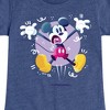 Girls' - Disney - Mickey Jump Fitted Short Sleeve Graphic T-Shirt - 2 of 4