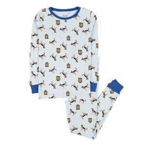 Leveret Kids Cotton Pajamas - Classic Prints - 1 of 3