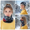 Unique Bargains LOVE Parrern Neck Gaiter 1 Pc - 2 of 4