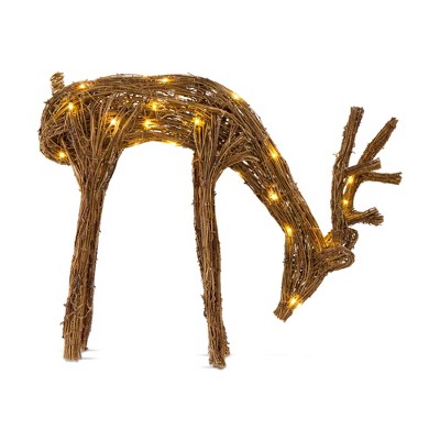 tagltd Stag Vine Light Up Deer Figure