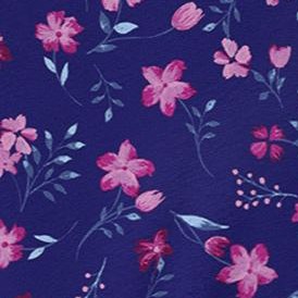 navy pretty floral