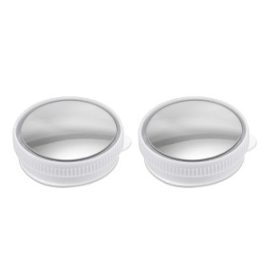 Unique Bargains Universal Car Rearview Mirror 1 Pair - 1 of 4