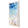 HomeRoots Aerial Beach Views White Framed Wall Art - 4 of 4
