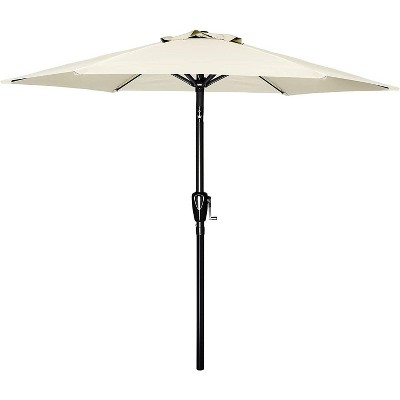 CAVINAS 9 FT Sun Shades Outdoor Patio Lightweight Poolside Umbrella, Crank, Sunshades for Patiol, No Base
