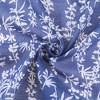 INSPIRE CHIC Women's Floral Printed 100% Cotton Lace Trim Square Scarves 1Pc - 4 of 4