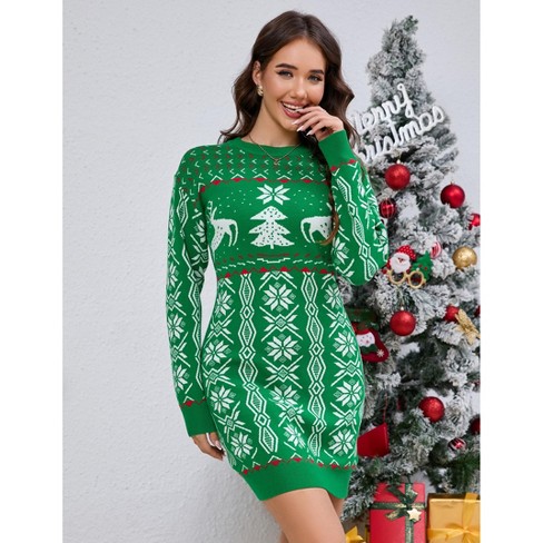 Ugly sweater dresses target sales
