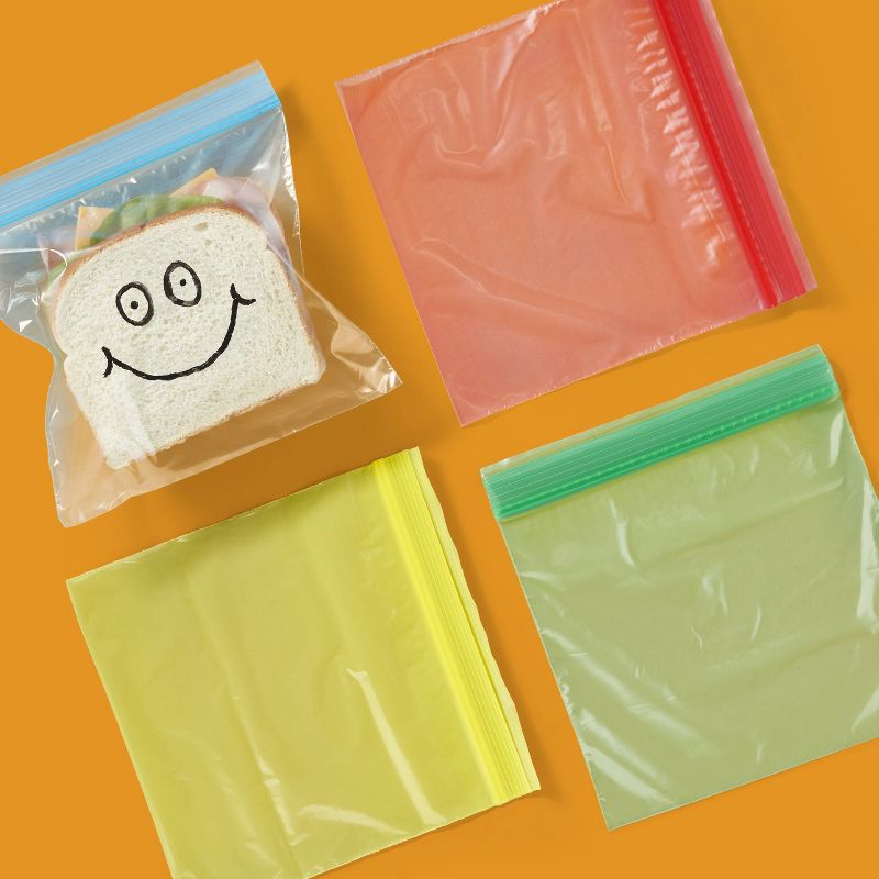 Food Storage Bags Assorted Colors - 64ct - up &#38; up&#8482;, 3 of 8