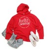 Simply Sage Market Women's Graphic Hoodie Hello Winter - 2 of 3
