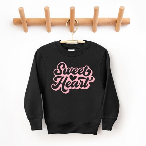 The Juniper Shop Sweet Heart With Heart Youth Graphic Sweatshirt - image 1 of 2