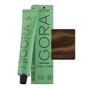 Schwarzkopf Professional Igora Zero AMM Ammonia-Free Permanent Color Creme - Hair Dye Haircolor - 1 of 3