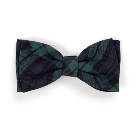 Black Arrow Dog Collar Bow Tie - Gentleman Dog Bow