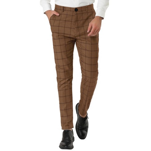 Tan hot sale plaid pants