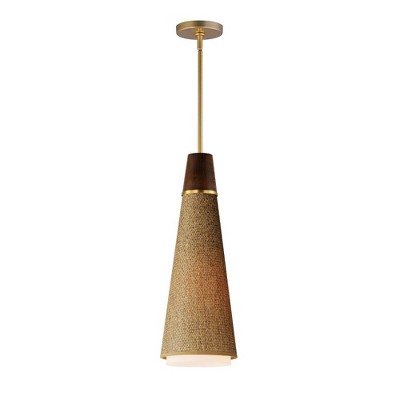 Maxim Lighting Sumatra 1 - Light Pendant in  Natural Aged Brass
