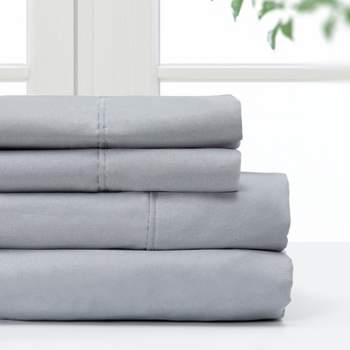 Pointehaven Microfiber Printed and Solid Luxury sized Sheet Set