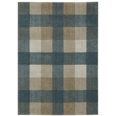 Oriental Weavers Alton 5093X Teal/ Grey Indoor Area Rug - 7'10" x 10'10"