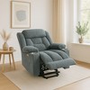 GlasFlength Accent Chairs Modern with Comfortable Seating for Living Room or Lounge Area Gray,40”*36.2”*43.7" - 4 of 4