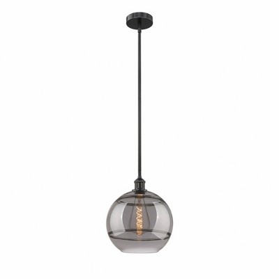 Rochester - 1 Light Stem Hung Mini Pendant In Industrial Style-12.88 Inches Tall and 12 Inches Wide