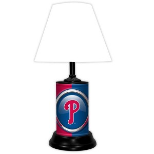 MLB 18-inch Desk/Table Lamp with Shade, with Team Logo, Philadelphia Phillies - 1 of 1