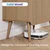 GlasFlength Decorative Storage Cabinets, Self-Serve Lockers Recessed Cabinets In Kitchen and Dining Room Entrance Cabinets, Beige 23.6"*11.8"*27.6" - 3 of 4