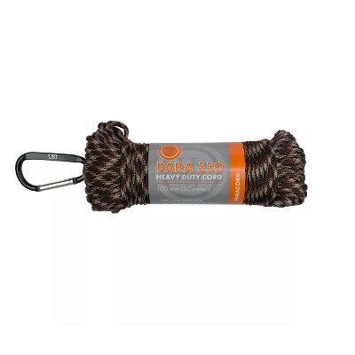 UST Heavy Duty Cord 100' - Green Camouflage